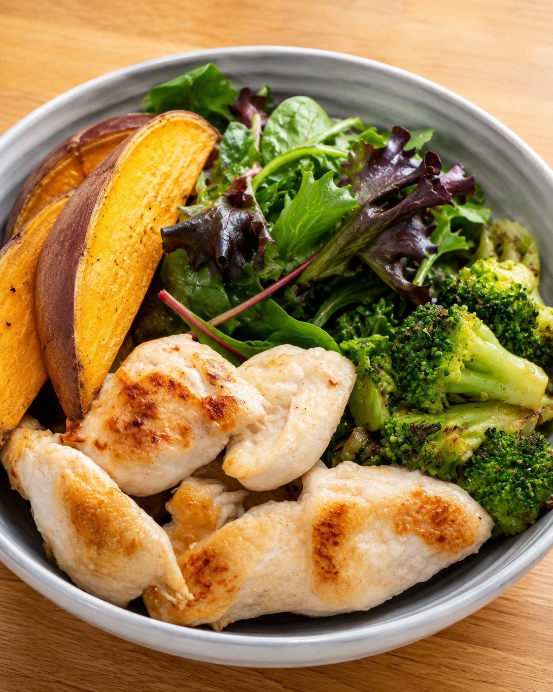 Chicken sweet potato meal prep