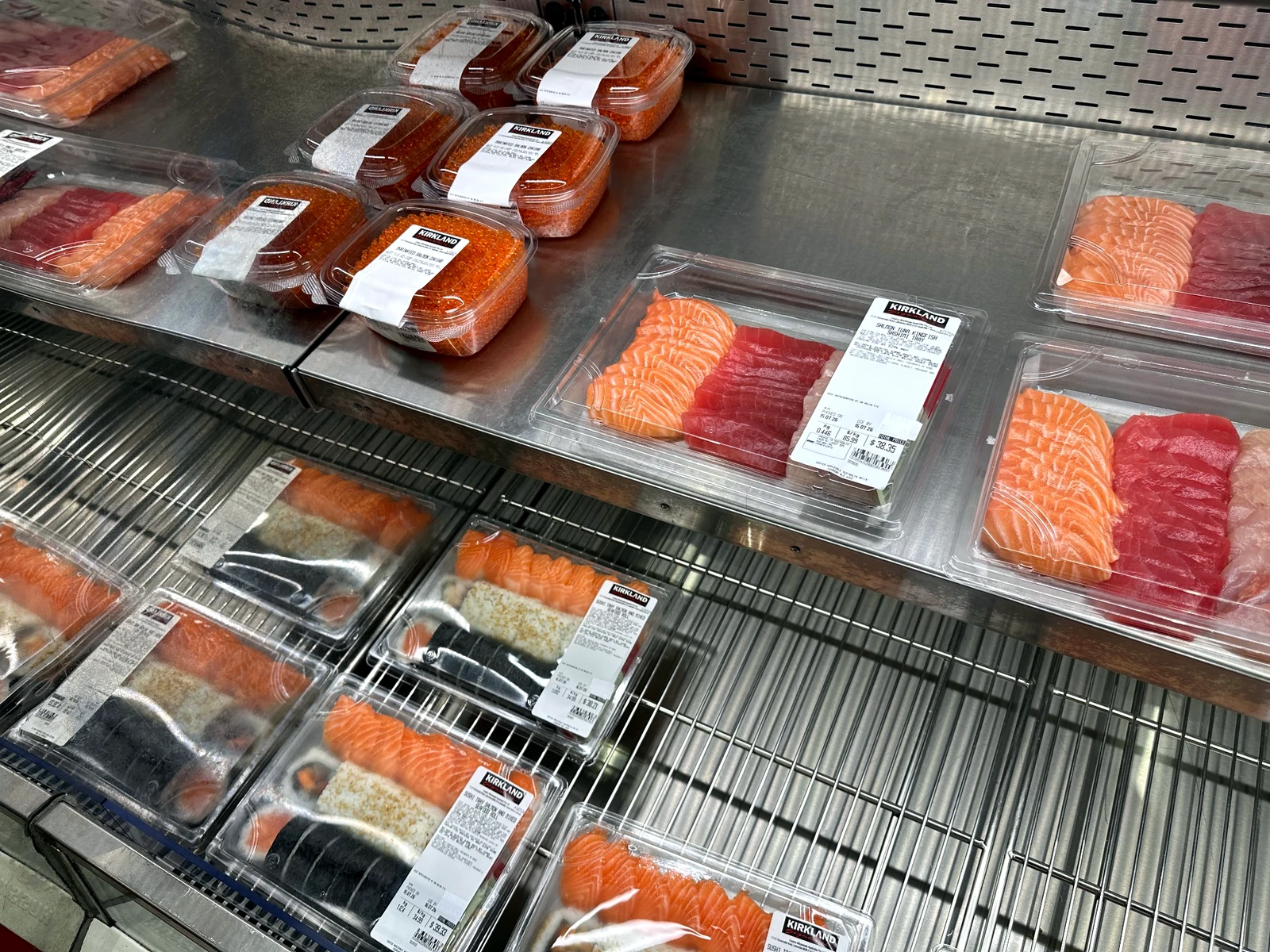 Costco Gold Coastの刺身といくら売り場